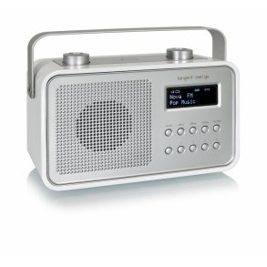 Tangent DAB 2go DAB+/Bluetooth radio (Hvid hjglans)