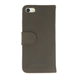 Valenta Booklet Classic Vintage Cover til iPhone 5/5s/SE (Brun)