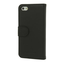 Valenta Booklet Classic Luxe Cover til iPhone 5/5s/SE (Sort)