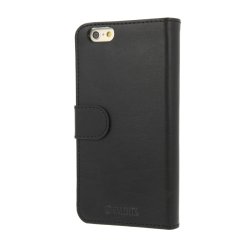 Valenta Booklet Classic Luxe Cover til iPhone 6/6s (Sort)