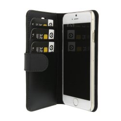 Valenta Booklet Classic Luxe Cover til iPhone 6/6s (Sort)
