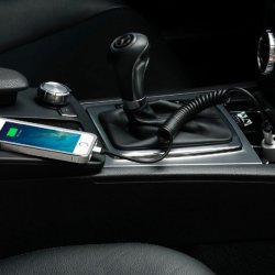 Just Mobile AluCable Twist til iphone/iPad (Sort)