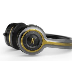 ROC Sport Freedom Bluetooth On-Ear Hovedtelefon (Sort/Guld)
