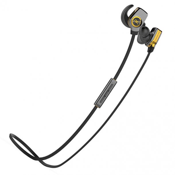 ROC Sport Superslim Bluetooth in-ear Hovedtelefon (Sort/Guld)