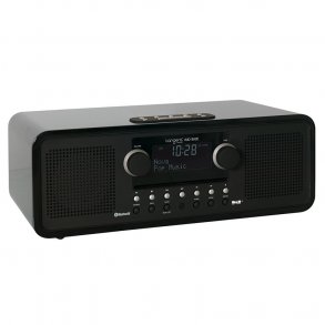 Tangent Alio Stereo Baze DAB+/FM/CD/BT bordradio (Sort Hjglans)
